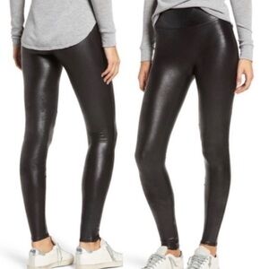 SPANX faux leather leggings NWOT